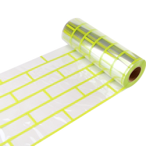 Decoration exterior wall and paper pattern imitation brick mold tape pattern line textured paper waistline new strong adhesive