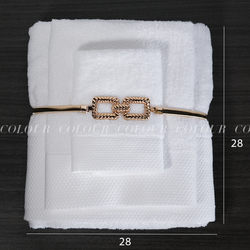Bathroom Thickened Towel Set, Bath Towel, Square Towel Set, Hotel Model Room Bathroom Modern Display Soft Decorations