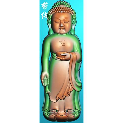 JDP gray diagram map bmp relief chart Yu carving station Lotu Tai stand baby Buddha