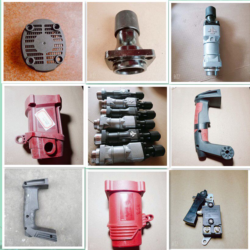 Jieshida 855 evergreen Kaidi 855 electric pick boutique accessories rotor stator shell chuck gear box switch handle