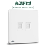 Введите двойной компутерный розетка 86 Двойной порт -сокет интерфейс интерфейс интерфейс интерфейс компьютерный сетевой сеть панель Q3