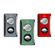 Cigar cutter four-in-one stainless steel sharp multi-functional V-shaped scissors cigar punch needle exquisite gift box