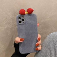 Apple, iPhone11, с бантиком, трехмерный