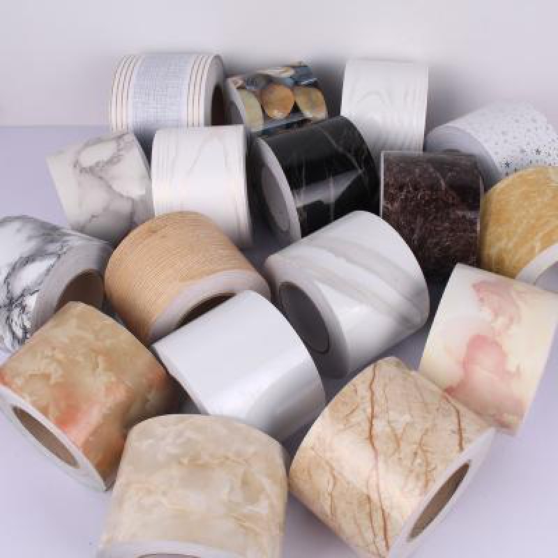 Pvc skirting sticker mildew-proof simple household stair handrail window self-adhesive waist line door frame mural seam wall
