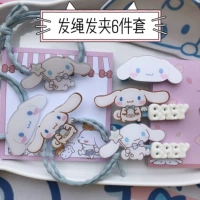 Заколка для волос, комплект, 3 шт, 3 шт, 6 шт