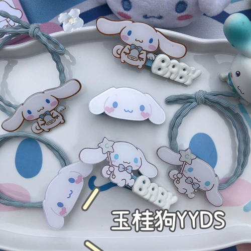 Милая мультяшная заколка для волос, резинка, челка для школьников