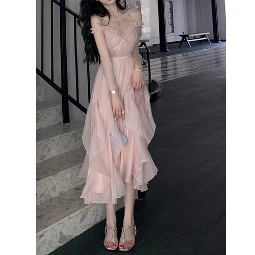 Брендовое милое платье, французский стиль, изысканный стиль