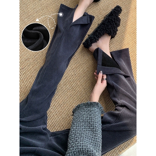 Брендовые приталенные штаны, высокая талия