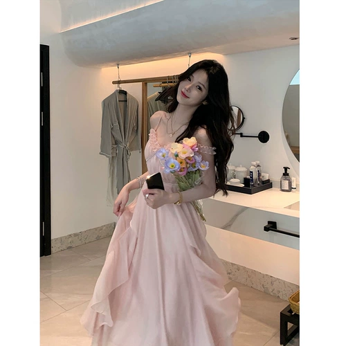 Брендовое милое платье, французский стиль, изысканный стиль