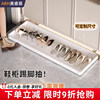 Rebound Drawer Slide Rail Tray Storage Modification Pull-Out Board for Under-Shelf Drawer Shoe Cabinet Entryway Cabinet Shoe Rack