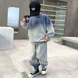 Весенний комплект для мальчиков, детская весенняя осенняя толстовка, подходит для подростков