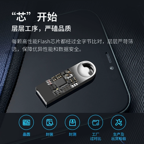 Маленький высокоскоростной USB-флеш-накопитель, вместительный и большой ноутбук, 128G, делается под заказ