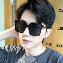 Xige glasses suitable for men with big faces fat men Korean style fashionable square frame sunglasses anti-ultraviolet drivers driving in the sun