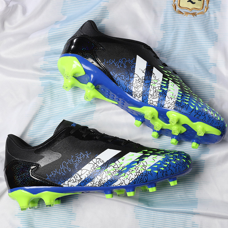 Messi football shoes boys and children TF broken nails assassin poison bee AG long and short nails students adult training shoes small plum