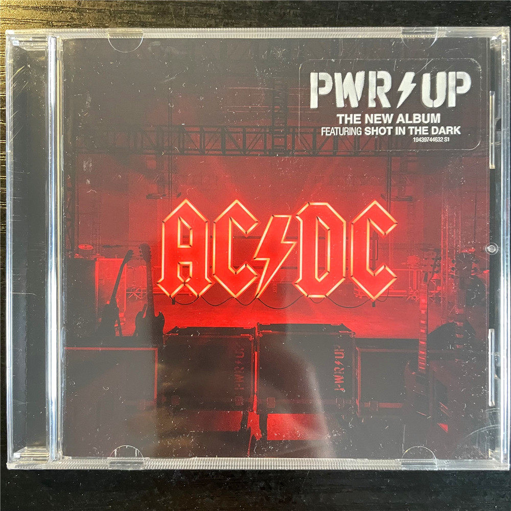 AC DC PWR UP оригинальный компакт-диск, нераспечатанный Изображение 1