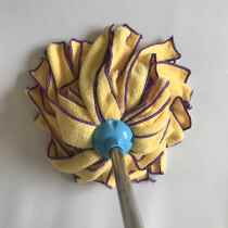 Towel coral velvet mop absorbent home living room cotton fiber old-fashioned mop wooden floor mop