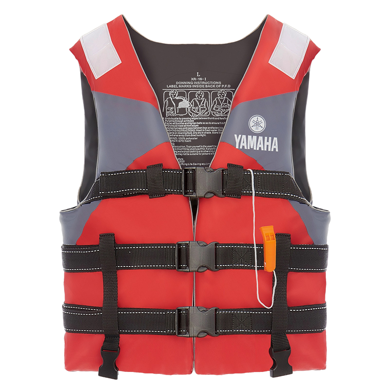 100 million drop of life vest large buoyancy vest with cross with mouth whistle adult child life jacket flood control phishing waistcoat-Taobao