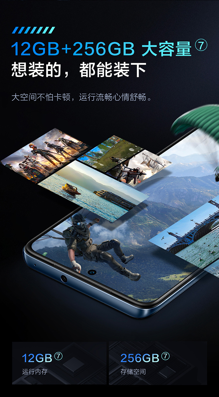 Vivo T1 新款时尚拍照智能5G手机 8GB+128GB 图16