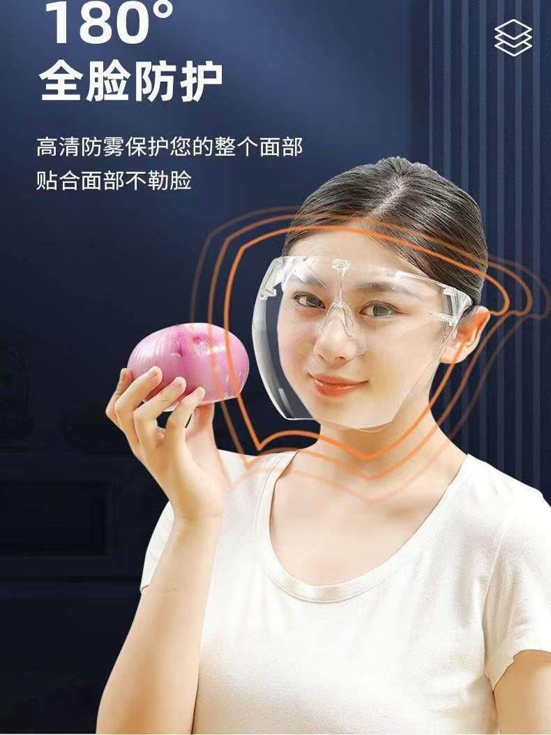 New Nail Art Tools, Comprehensive Dust-Proof Mask, Special High-Definition Anti-Fog Acrylic Transparent Head Cover for Nail Salons to Remove Nails