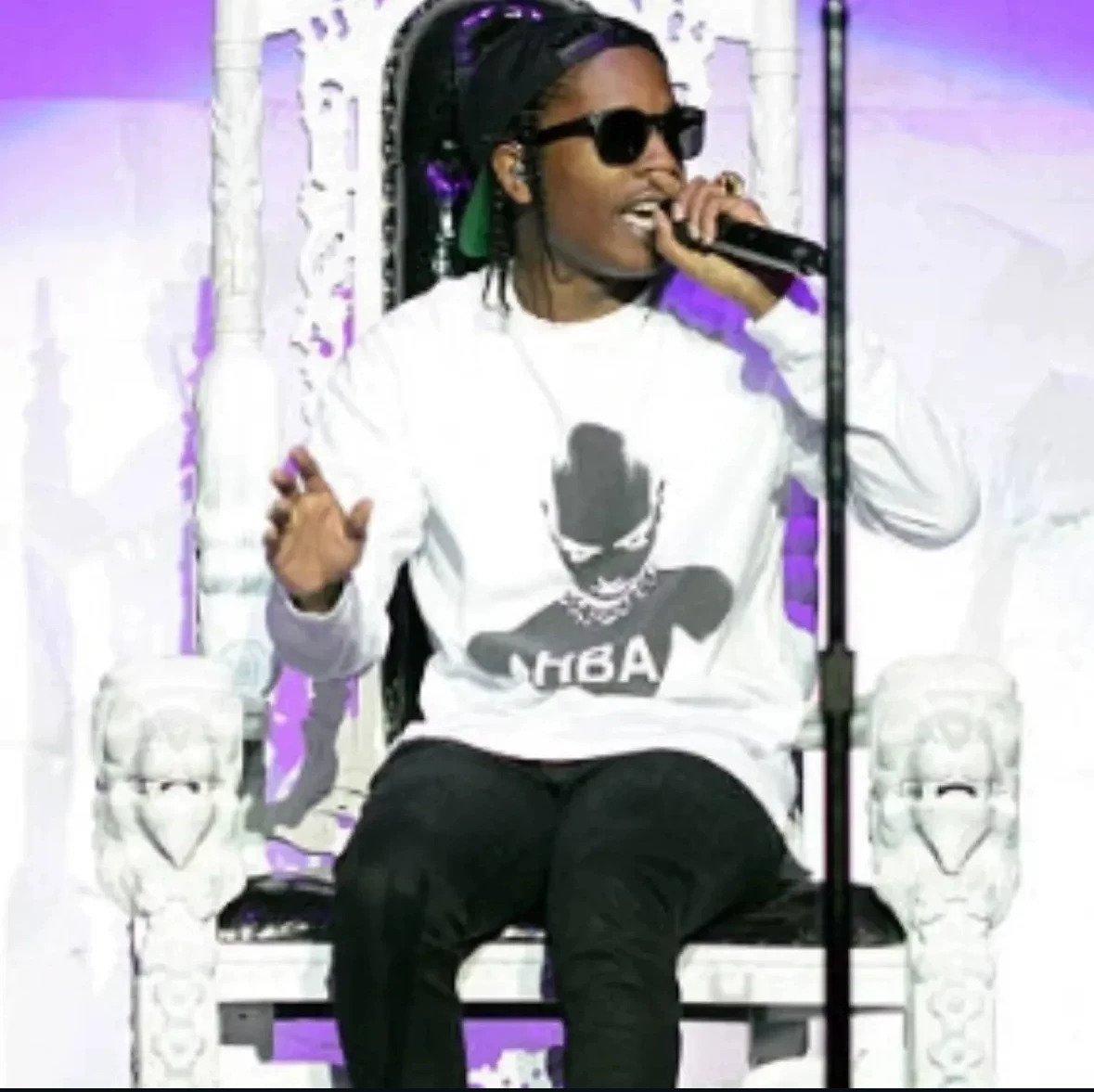 Hood By Air x Sinead O'Connor HBA Sinead O'Connor printed long sleeves