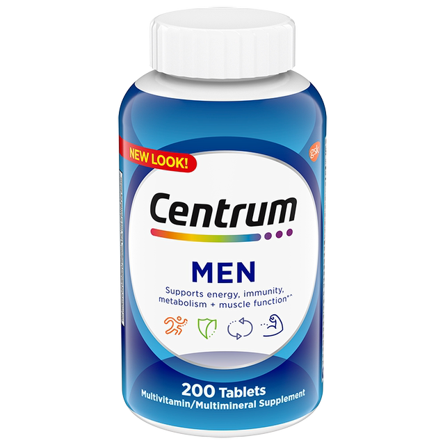Centrum ວິຕາມິນຜູ້ຊາຍ 200 ແຄບຊູນ