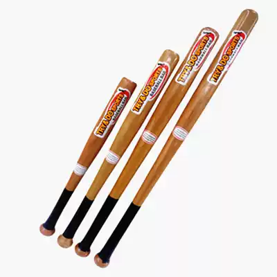 Baseball bat solid wood fight self-defense car wooden club training super hard thick solid log frame men's bat