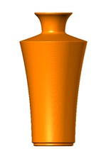 stl figure three-dimensional figure round carving figure three-dimensional carving figure 3D figure 3D model data four-axis stone carving wood carving figure vase 6