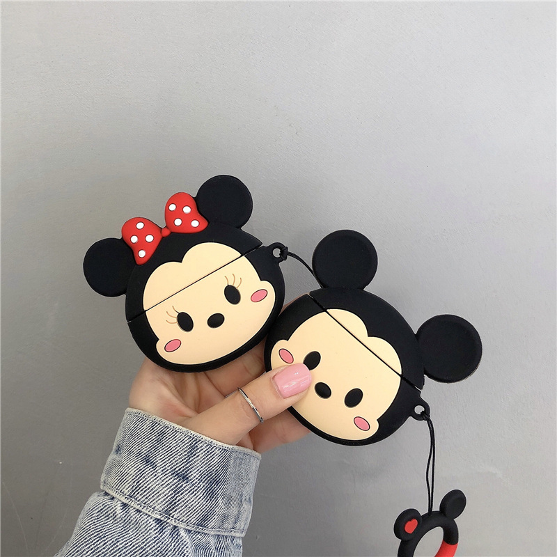 Apply Airpods Protective Sleeves Pro Wireless Ins Apple Airpod Bluetooth 1 Headphones 2 Cute 3 Generations Silicone Aripods Soft Aippods Shell Airp