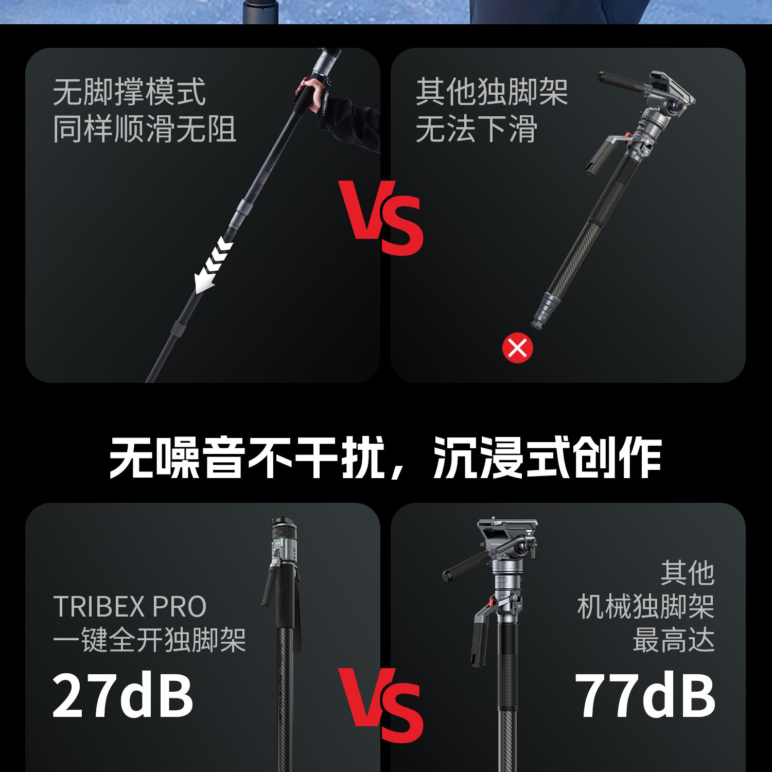 SmallRig x Potato Jet 6284 TRIBEX PRO Monopod 圖文描述 11