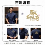 Рабочая одежда с быстрым выдирающим шеф-повар