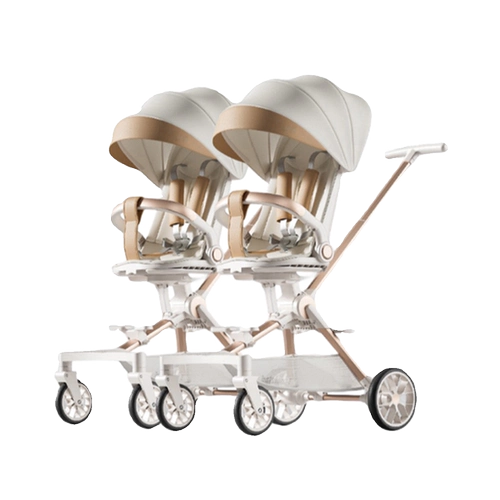 Коляска для близнецов для выхода на улицу, съёмная складная детская тележка с сидением, можно сидеть и лежать, дракон и феникс