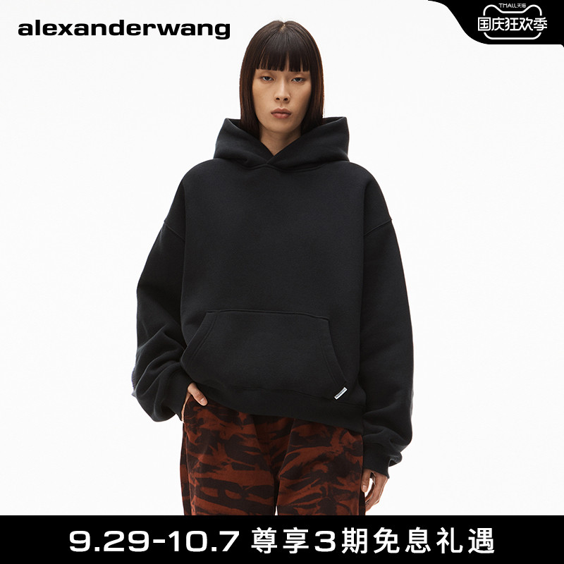 alexanderwang Alexander Wang Unisex Long Sleeve Fleece Hoodie