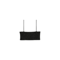 Selected 50% off] alexanderwang artificial crystal hot diamond bandeau strap bra