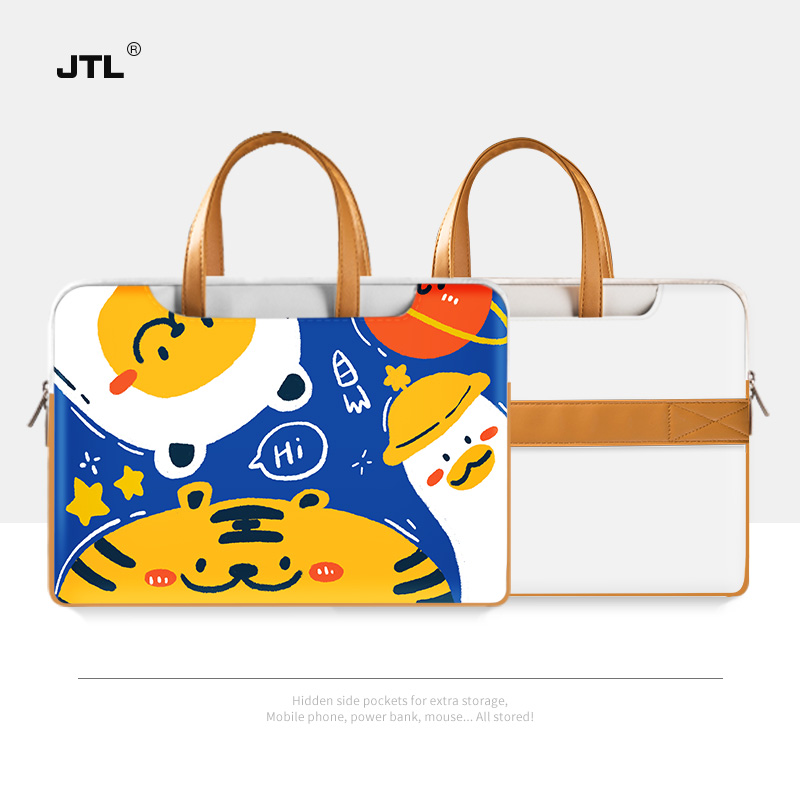 Cute laptop pack 14 inches female handbag is suitable for Apple MacBookPro13 protective suit Air Lenovo New 15 6 advanced intra-gall pack 16 inches Huawei Tiger Year