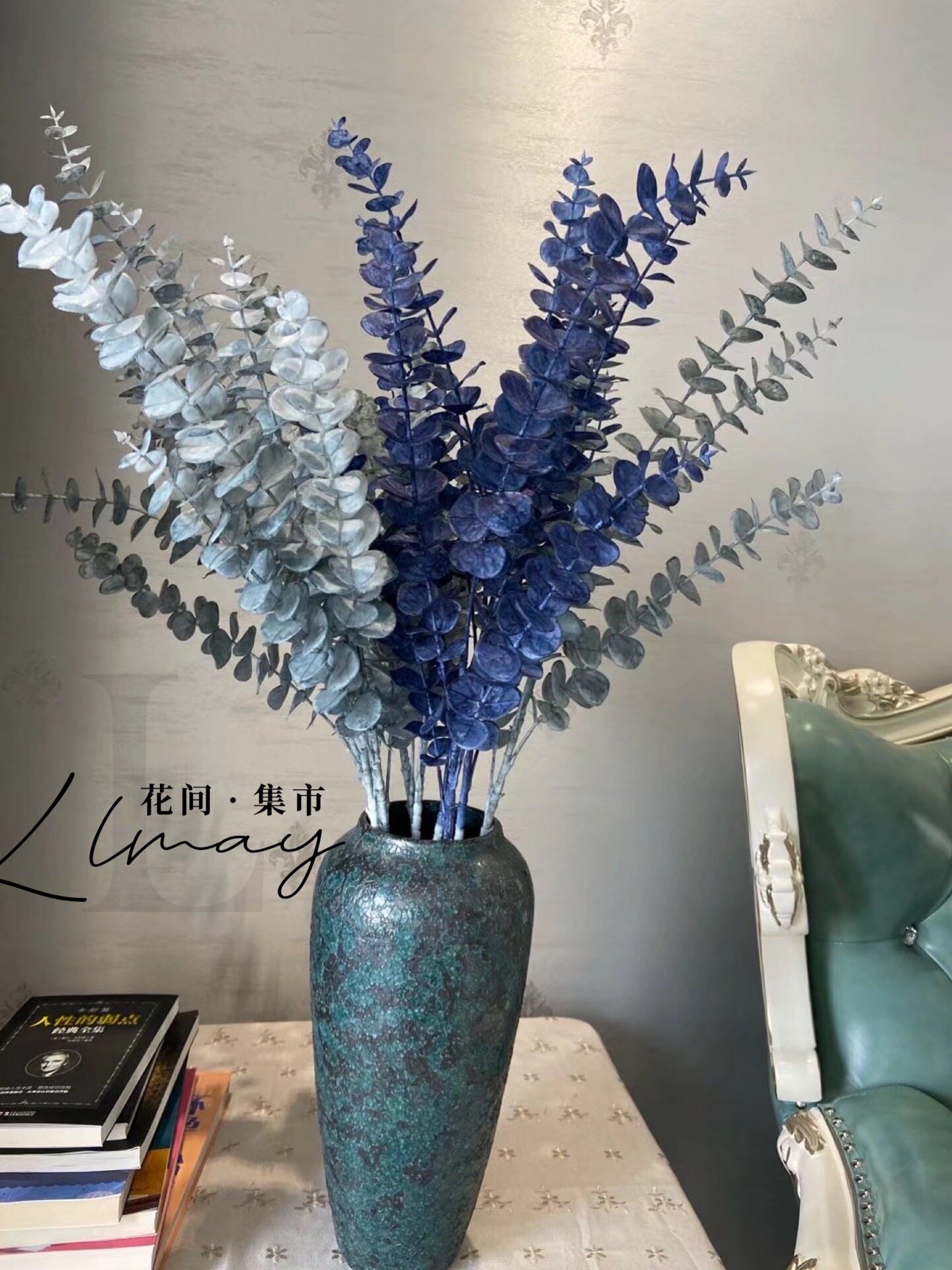 ZL Fake Flower Emulation Flower Living Room Furnishing Decoration Simulation Yugali Flower Arrangement Decoration Wedding Wedding Props