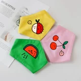 Петуц -треугольник водяное полотенце мило с хлопковыми плюшевые мишки, маленькие, маленькие собаки, собачья кошка маленький шарф