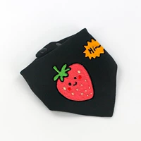 Шарф, черная клубника, домашний питомец