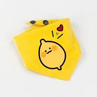 Полотенце любимое треугольное-желто-лимонное