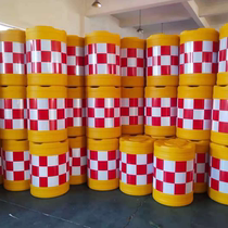 Yunnan anti-collision bucket plastic water injection enclosure rotomolding anti-collision bucket anti-collision bucket municipal road mobile guardrail isolation pier