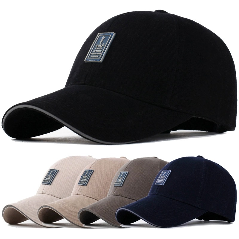 Hat Men Han version Tide Baseball Cap Autumn Winter Outdoor Leisure Sports Duck Tongue Cap Winter Long Eatery Sun Hat-Taobao