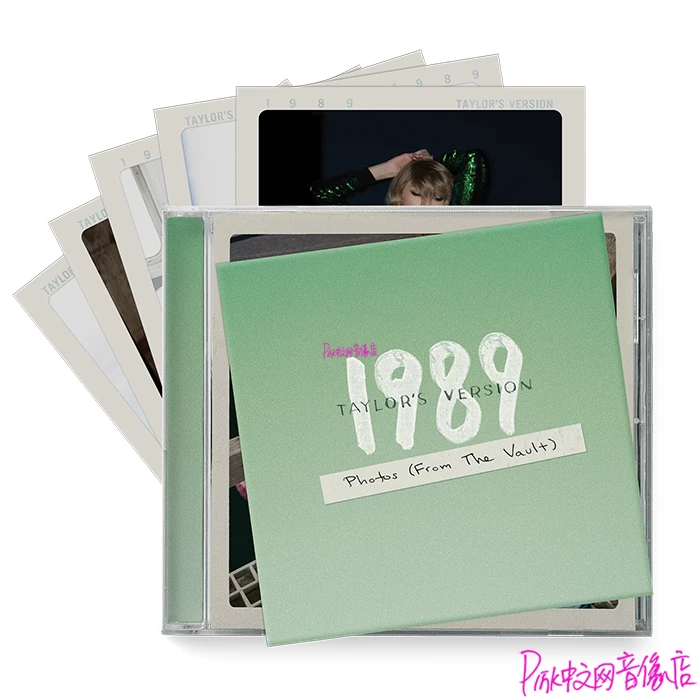 CD Taylor Swift 1989 (Taylor's Version) люксовое зелёное издание, делюкс-версия