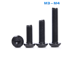 10 9 grade round head hexagonal screw M3M4 * 3x4x5x6x8x10x12x14x16x18x20x25x30mm