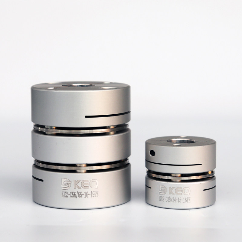 Desmaster KEQ Membrane Couplings High Precision Silk Rod Module Couplings Servo Motors Couplings Zero Clearance Large