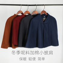 Monks clothing The Beatles winter is expected to add cotton to sit on the cloak and a small shawl for a warm Guanyin Cape Monk monk