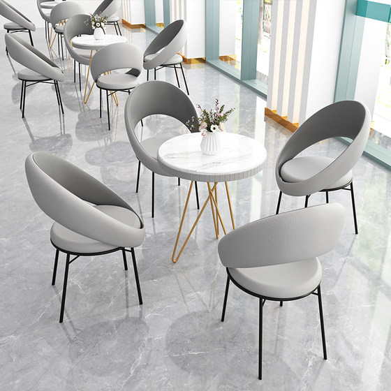 인터넷 유명 카페 테이블과 의자 레저 리셉션 공간 북바 협상 밀크티 샵 디저트 샵 레스토랑 소파 테이블과 의자 조합