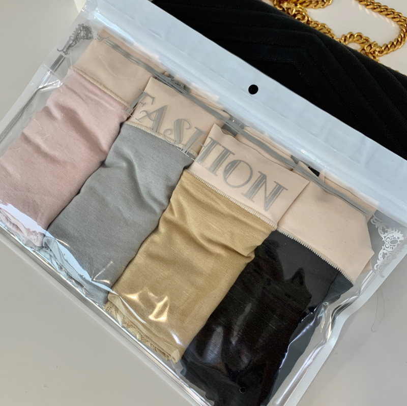 Upgrade version of bare experience 5S standard factory ultra comfort slip lady's underwear 4 strips