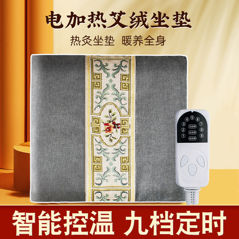 Eivet Cushion Electric Heating Moxibustion Mat Office Long Sat Moxibustion Fever Chair Mat Winter Fart Mat Aiyai Grass Mat