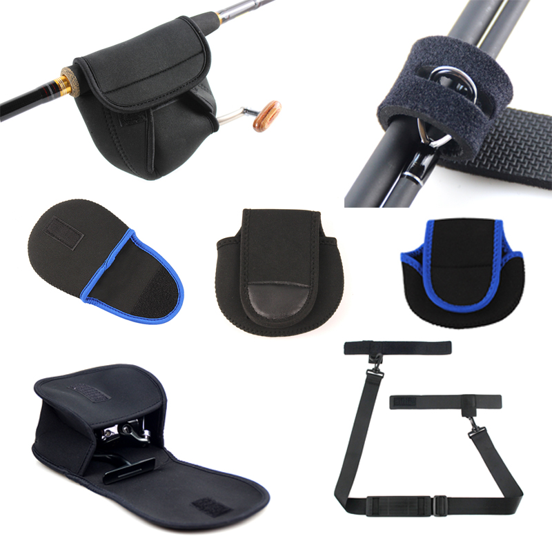 Water drop wheel bag protective cover Luya rod beam rod with storage back bag Winder bag Drum wheel bag Fishing wheel protective cover