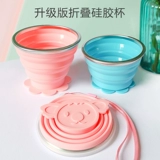 Складной портативный телескопический пищевой силикон для путешествий, модернизированная версия