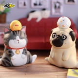 Jiumu Разное репортер Wuhuang Baza de Daily Series Третья пуля слепая игрушка творческие мультфильмы тренды